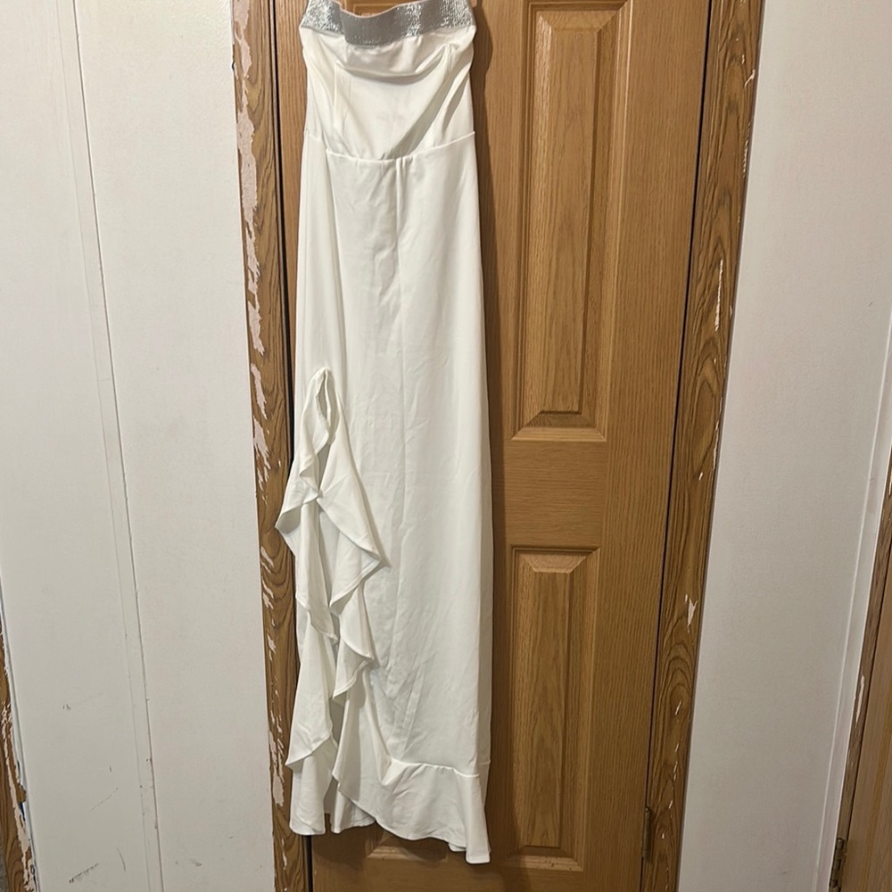 Elegant White Maxi Skirt
